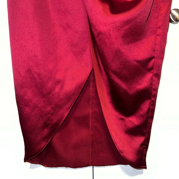 Do+Be Satin Style One Shoulder Dress - Picture 2 of 11